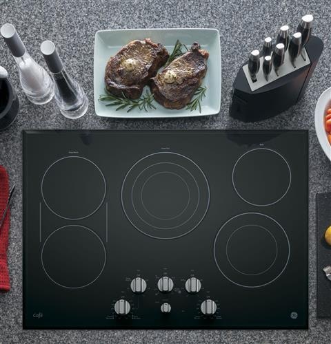 Ge Cafe Kitchen 30 Built In Knob Control Electric Cooktop