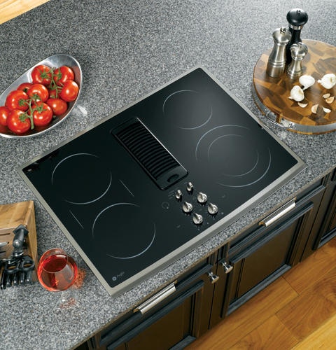 Ge Profile Kitchen 30 Downdraft Electric Cooktop Pp989snss
