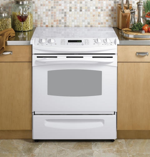 Ge Profile Kitchen 32 Slide In Electric Range Ps968tpww Arthur