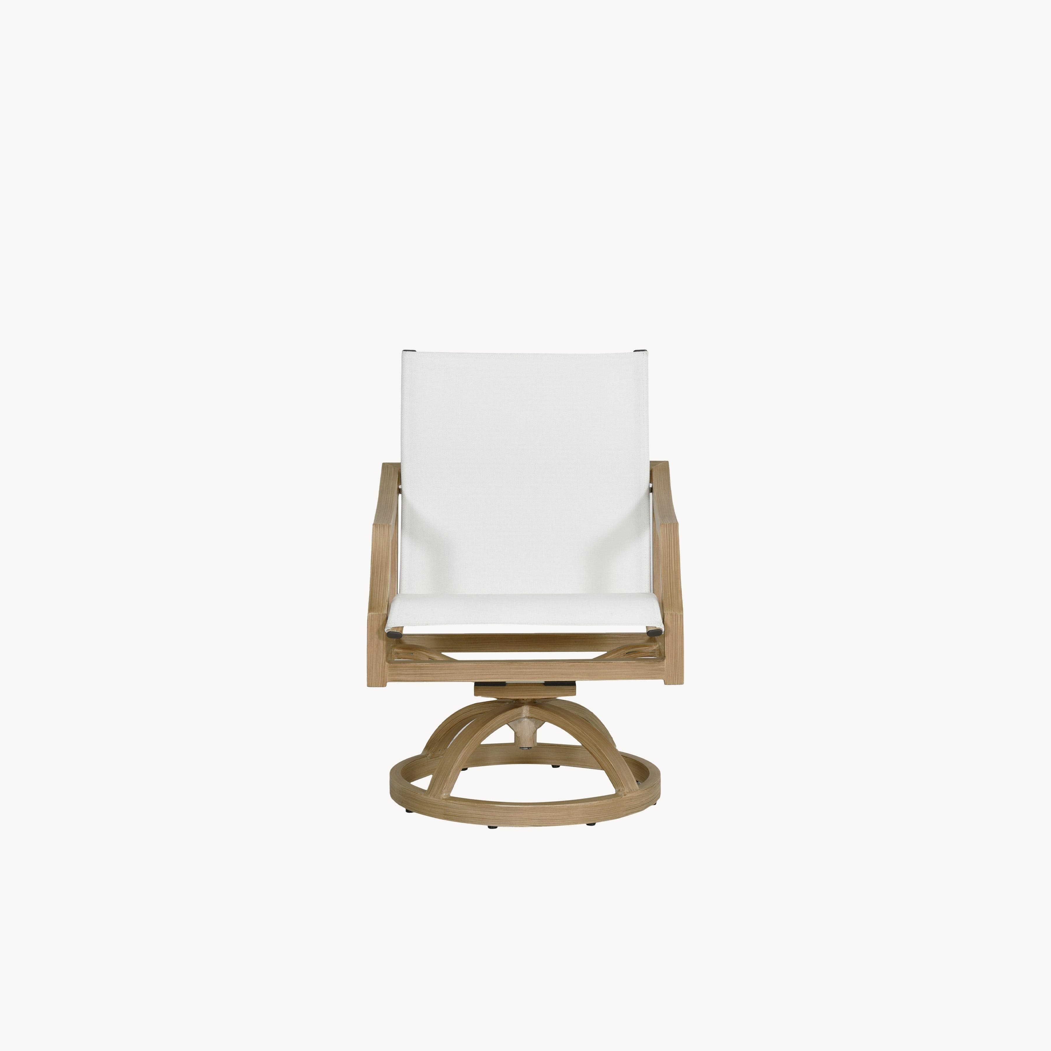 Castelle Nicoya Sling Dining Swivel Rocker 