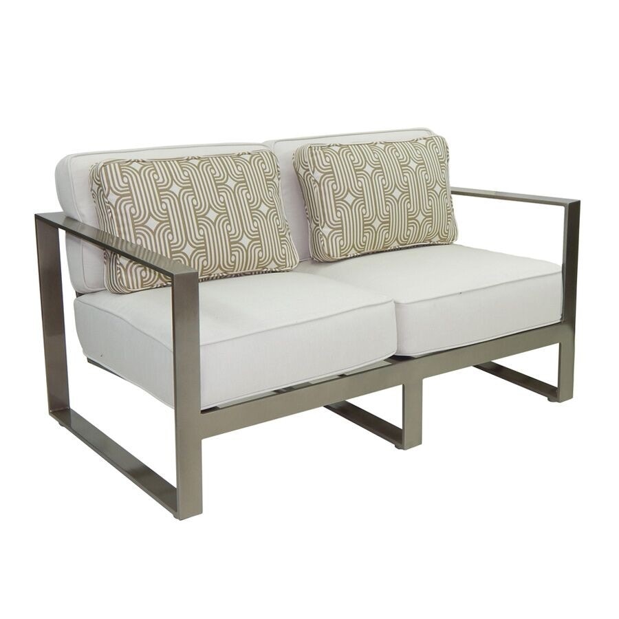 Castelle Park Place Cushioned Loveseat 2211T