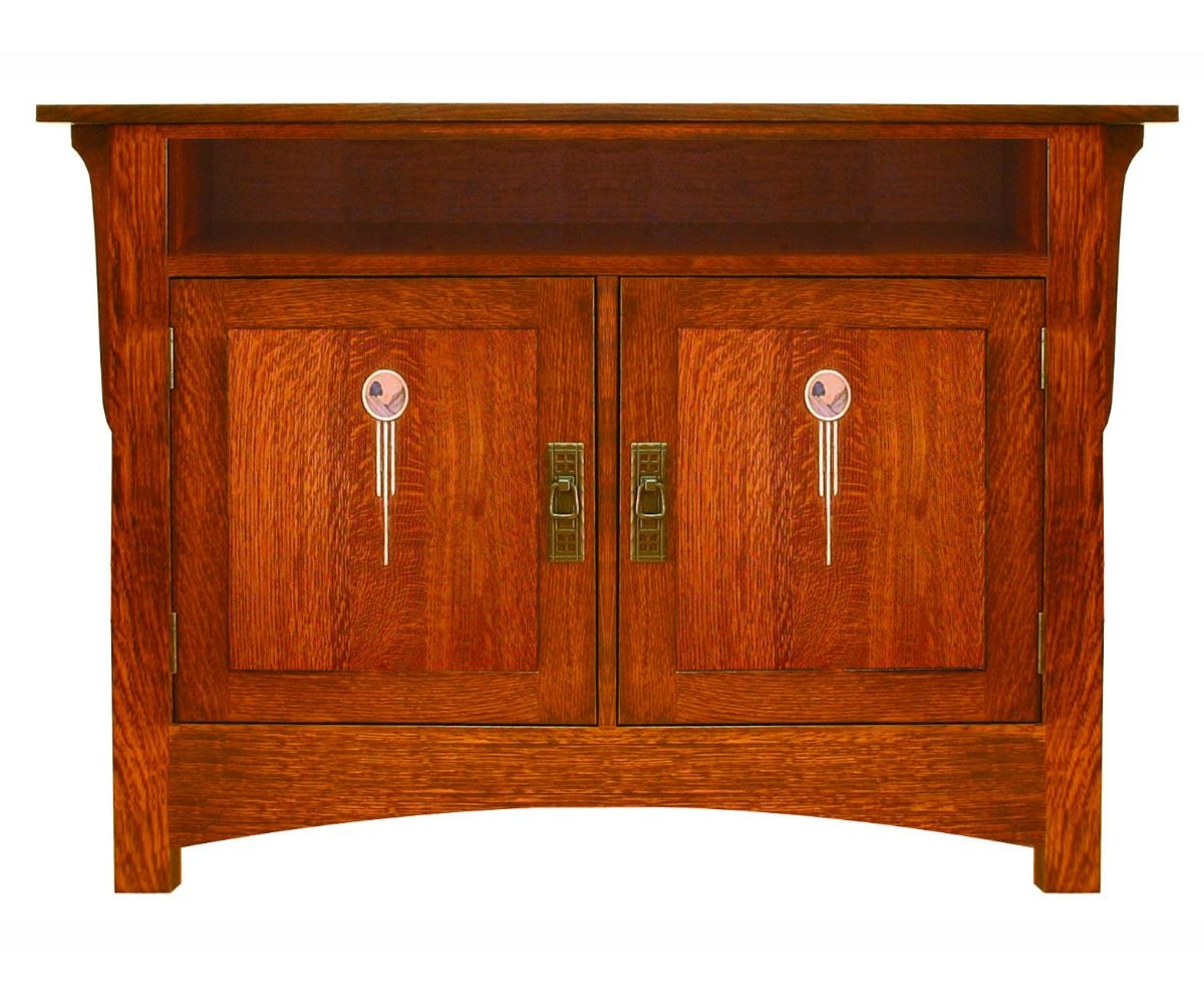  Craftsman 2-Door TV Console 