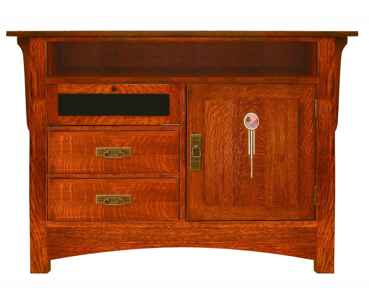  Craftsman 1-Door TV Console 