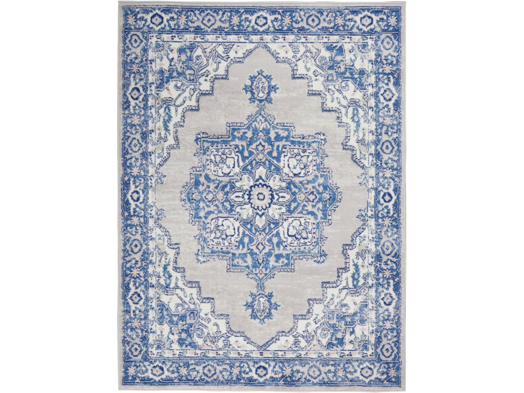 Nourison Floor Coverings Whimsicle Whs03 Grey Blue Area Rug Ridgemont Furniture Louisville Ky