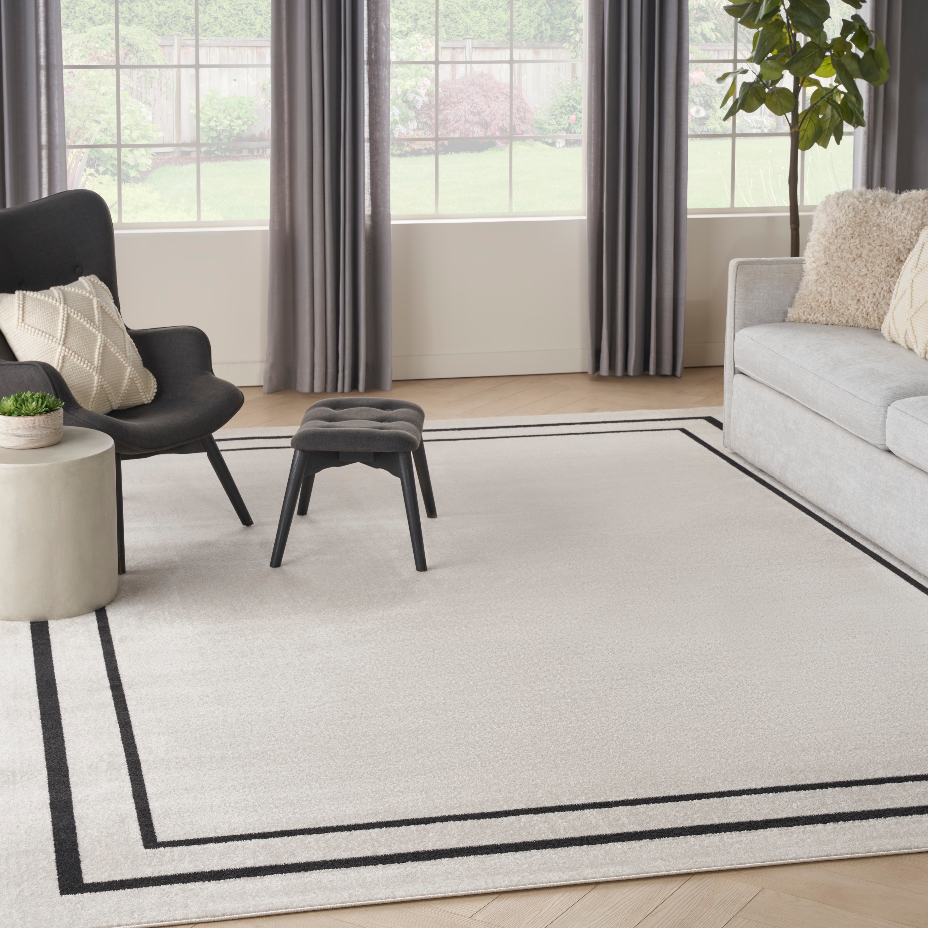 Nourison Home Area Rugs Nourison Essentials 10' x 14' Ivory Nourison Home Area Rugs Nourison Essentials 10' x 14' Ivory