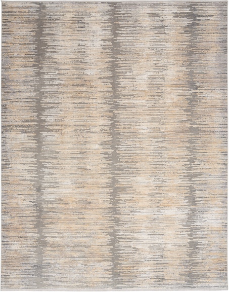 Nourison Home Abstract Hues ABH03 Grey Gold Area Rug ABH03 Grey Gold