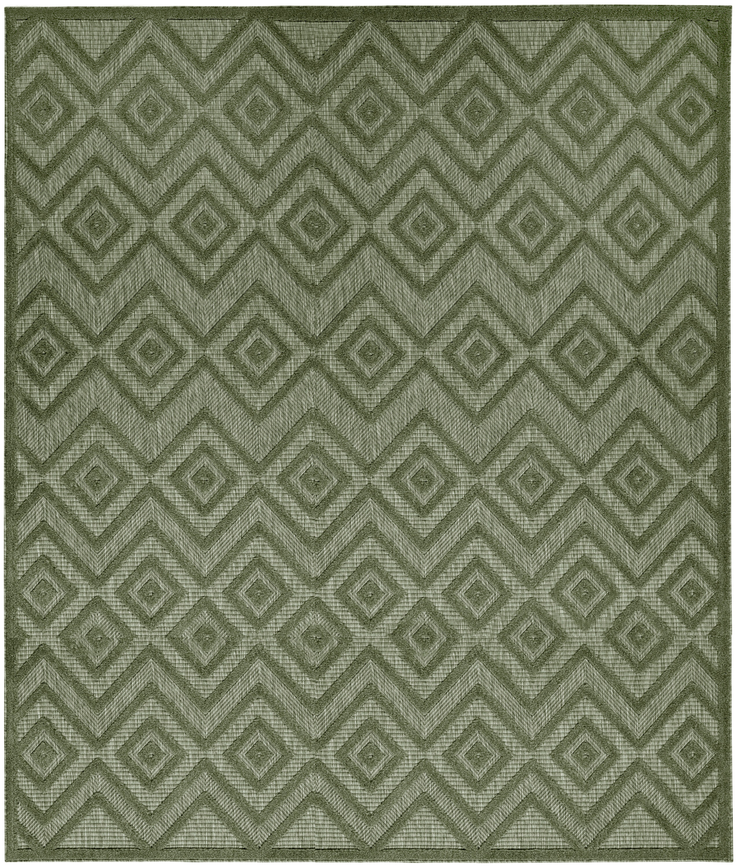 Nourison Home Versatile NRV01 Green Area Rug 
