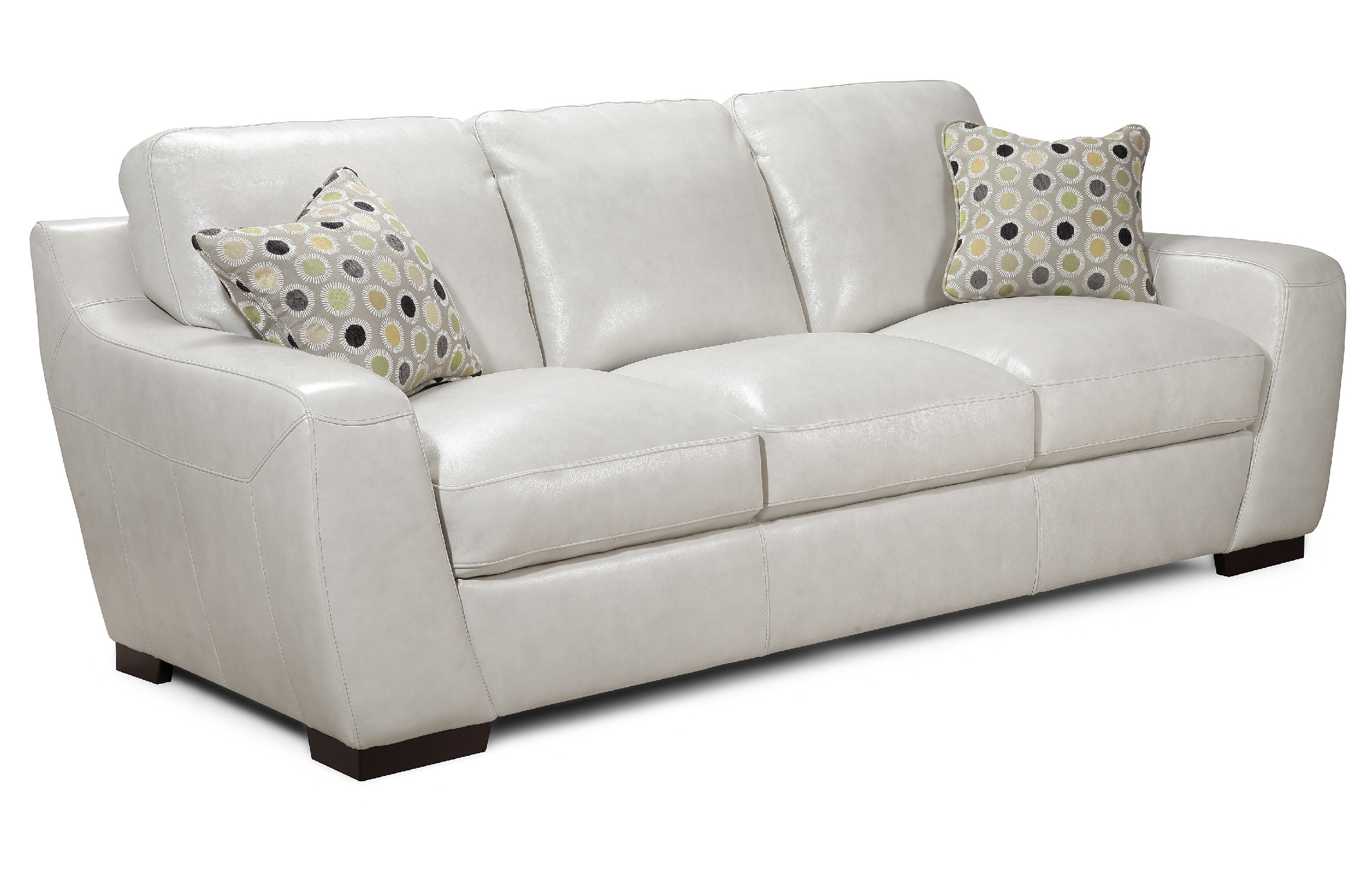 Simon Li Living Room Sofa With Two Fabric Pillows 6948305haa0j4r