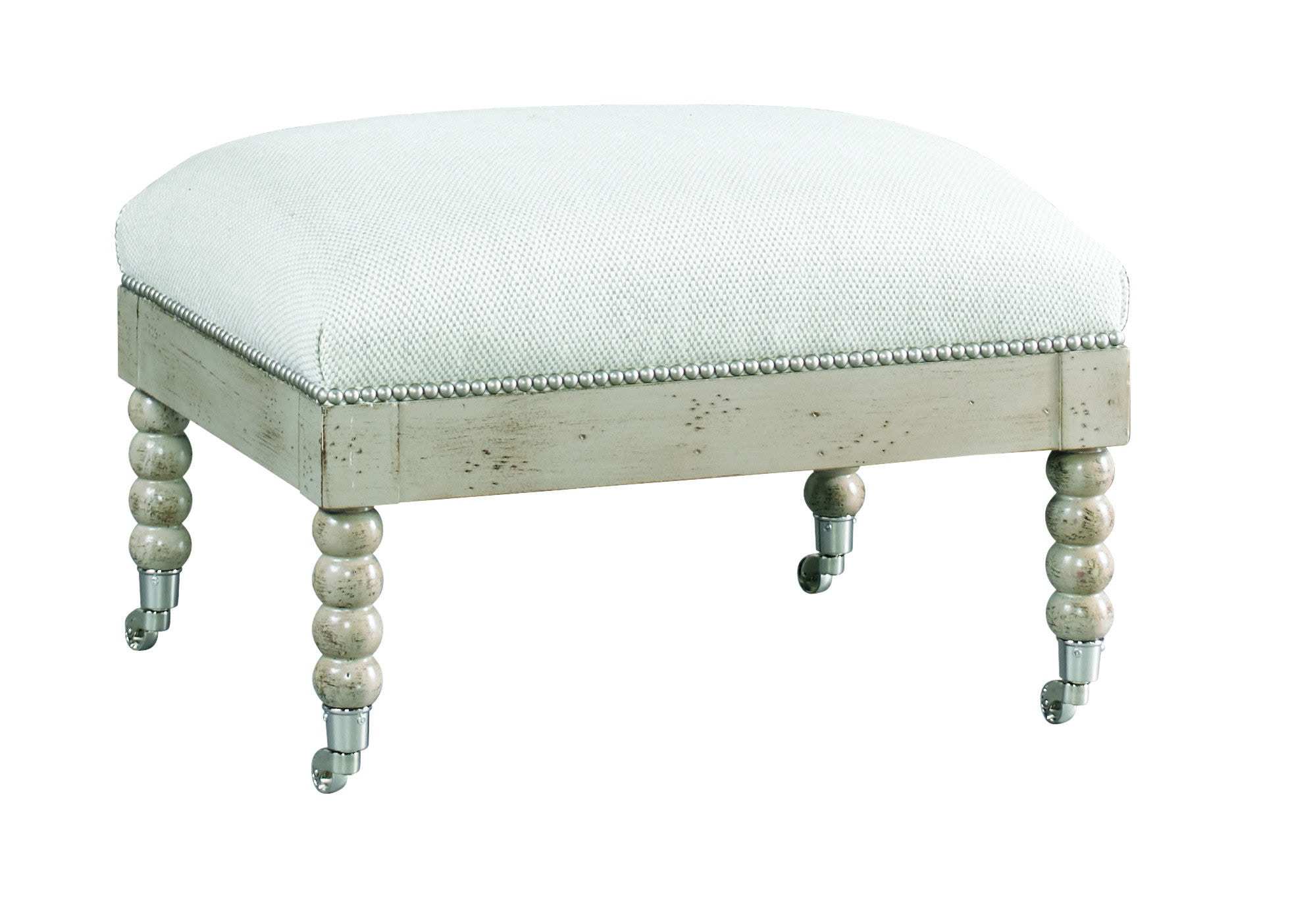 Lillian August for Hickory White Living Room Jamine Ottoman