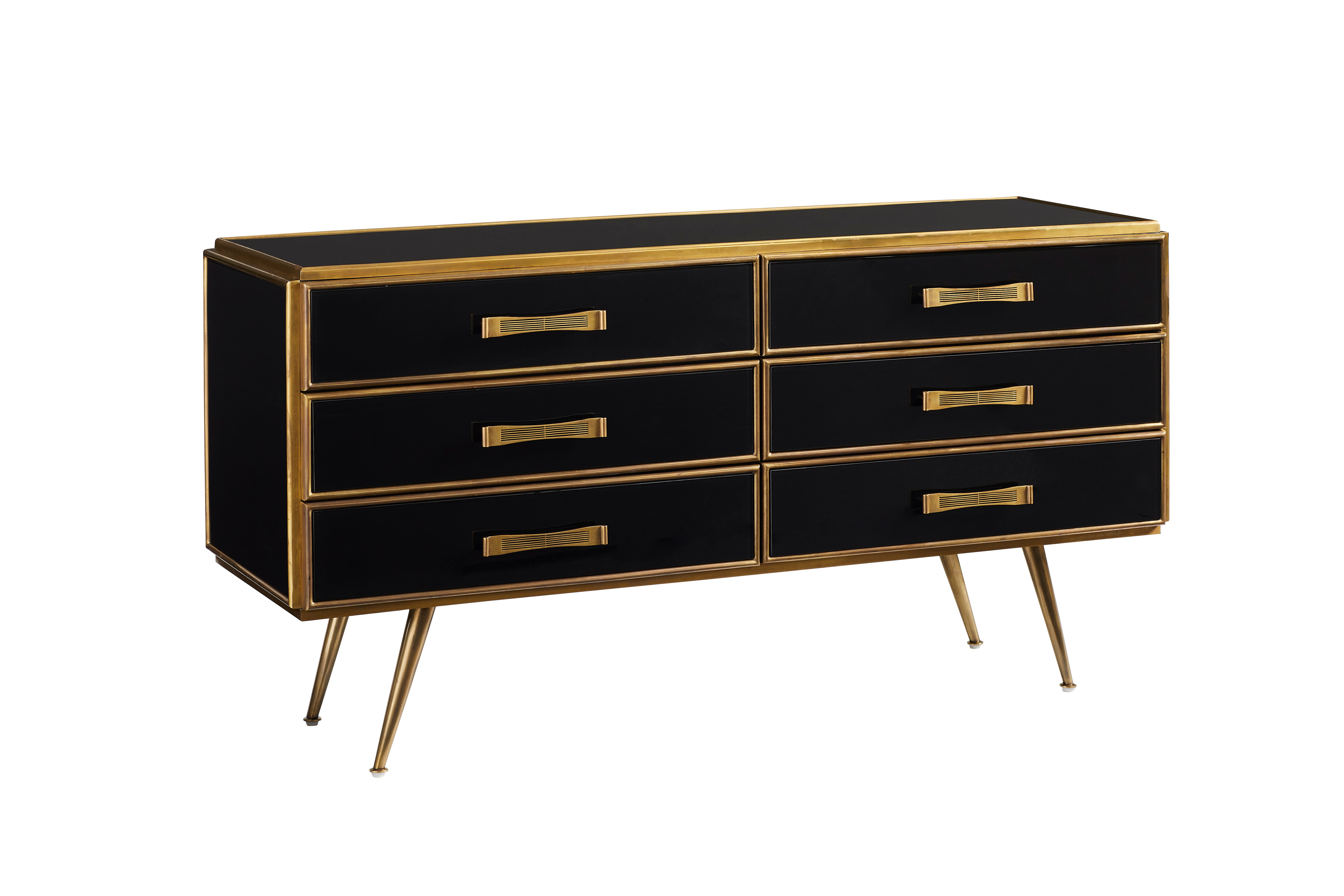 Smoked mirror drawers discount