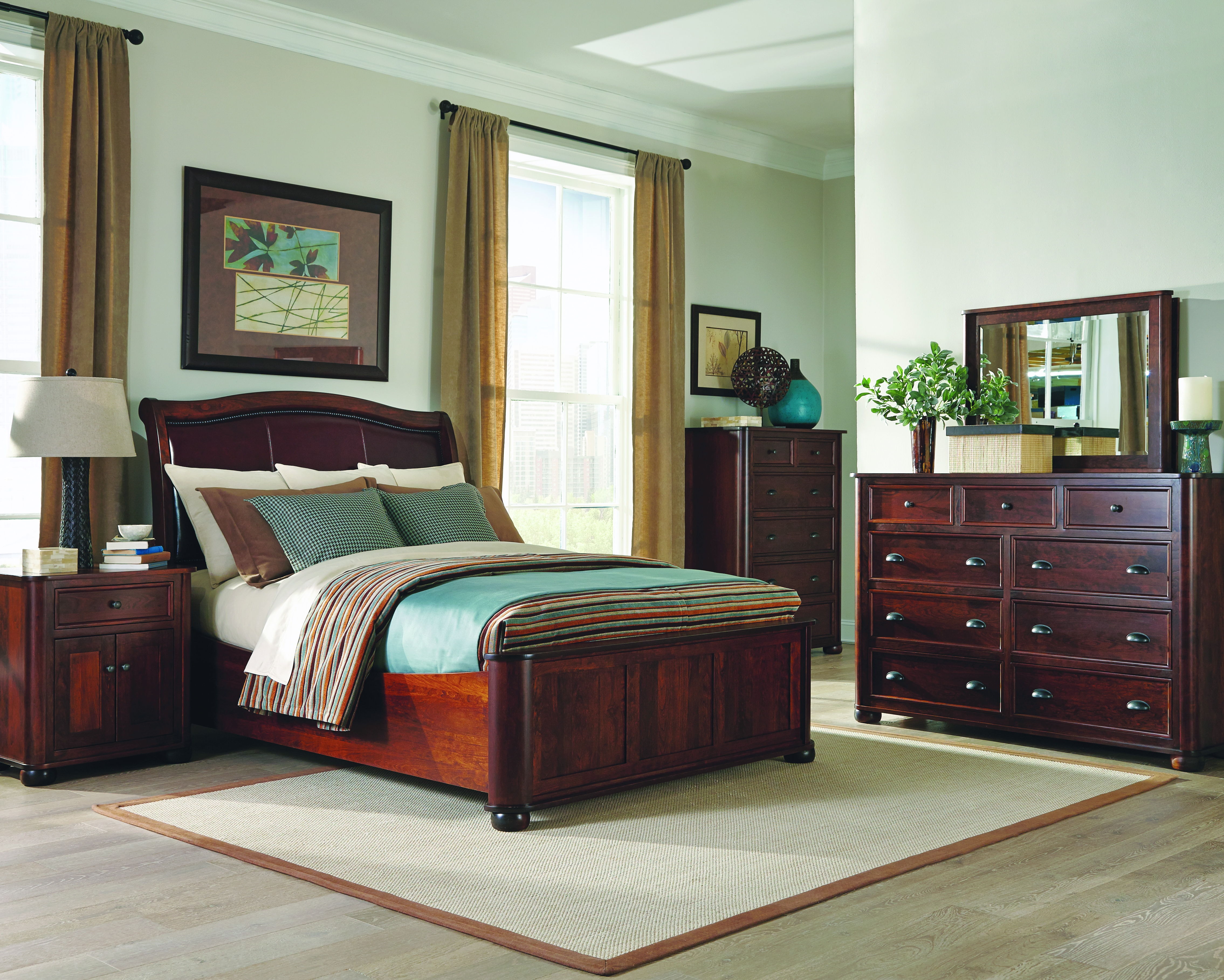 MAVIN Bedroom Upholstered Bed with Left Side Drawers Kingsport