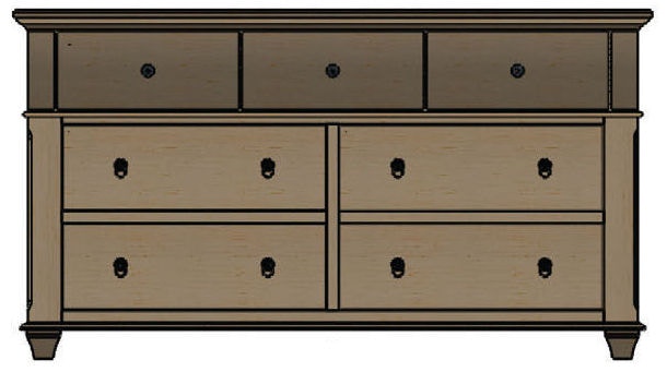 MAVIN Bedroom Bartletts Island Dresser 2 BAR13248 Treeforms Furniture