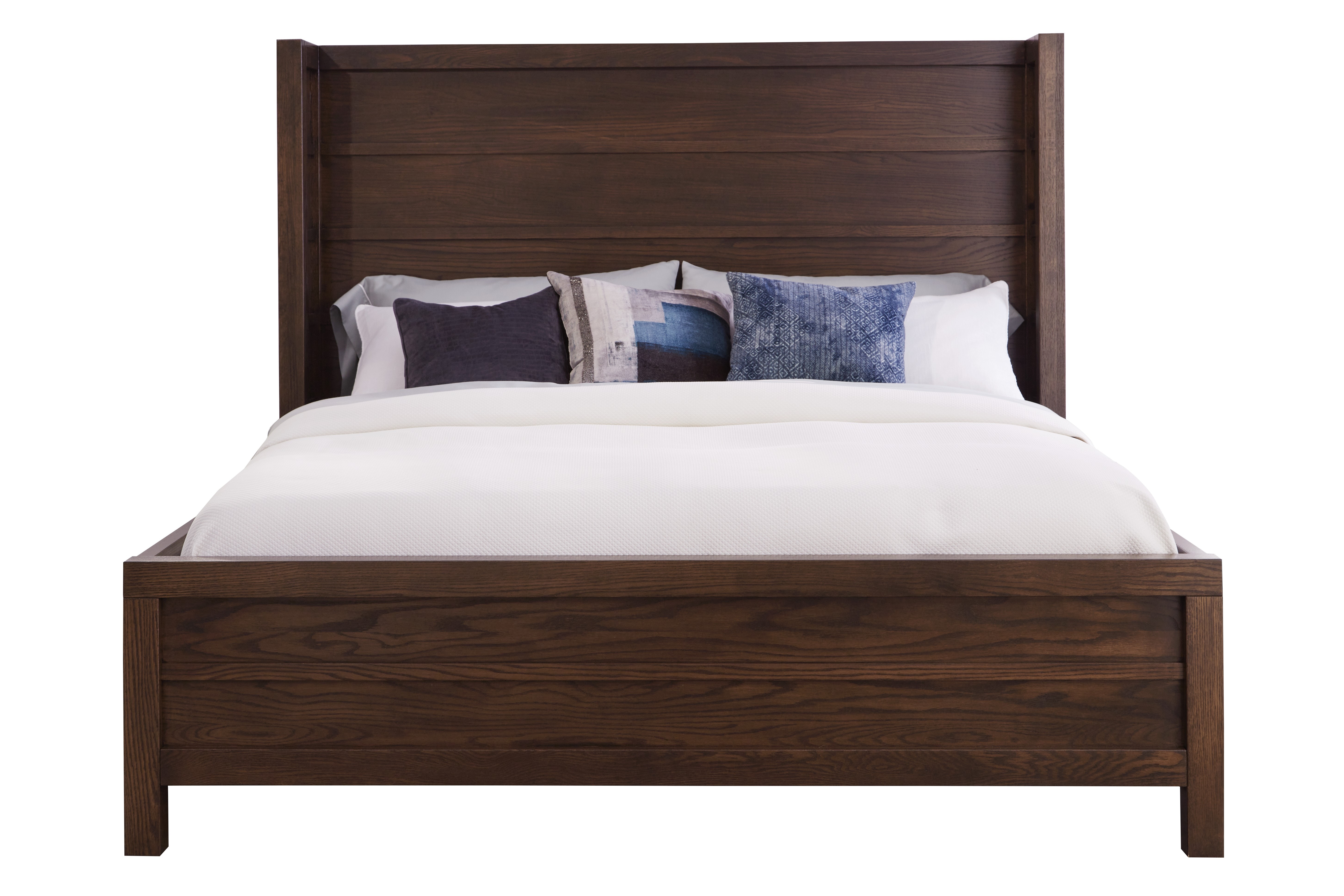 Mavin Fontana Panel Bed with Left Side Drawers Fontana Panel Bed with