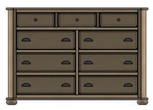 MAVIN Bedroom Kingsport Dresser 5 KGP03251 Maynard's Home Furnishings