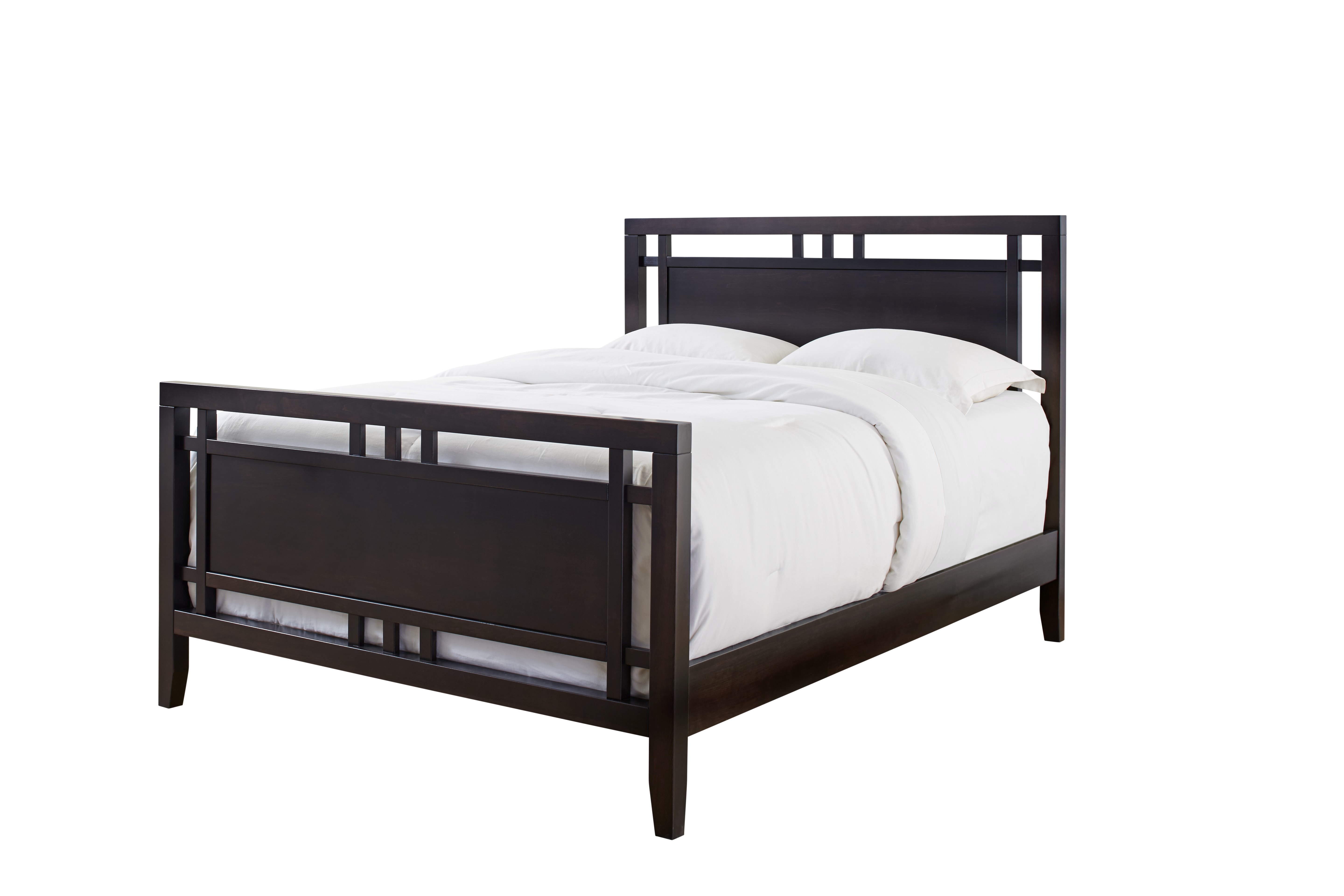 MAVIN Bedroom Atwood Gridwork Bed with Right Side Drawers ATD08644