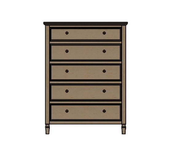 Palettes By Winesburg Bedroom Chest 3 06262 Klopfenstein Home
