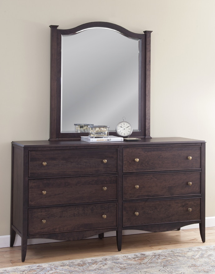 Yutzy Woodworking Bedroom 6 Drawer Dresser 68002 La Waters