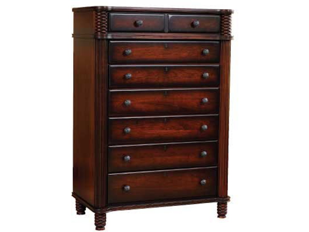 YUTZY WOODWORKING Bedroom New Generations 7 Drawer Chest 74020