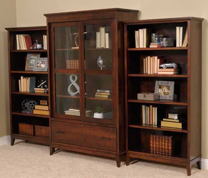 YUTZY WOODWORKING Home Office Bookcase 88134 Kiser Furniture