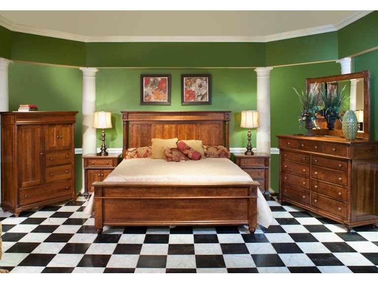 yutzy woodworking bedroom panel bed - frazier and son furniture