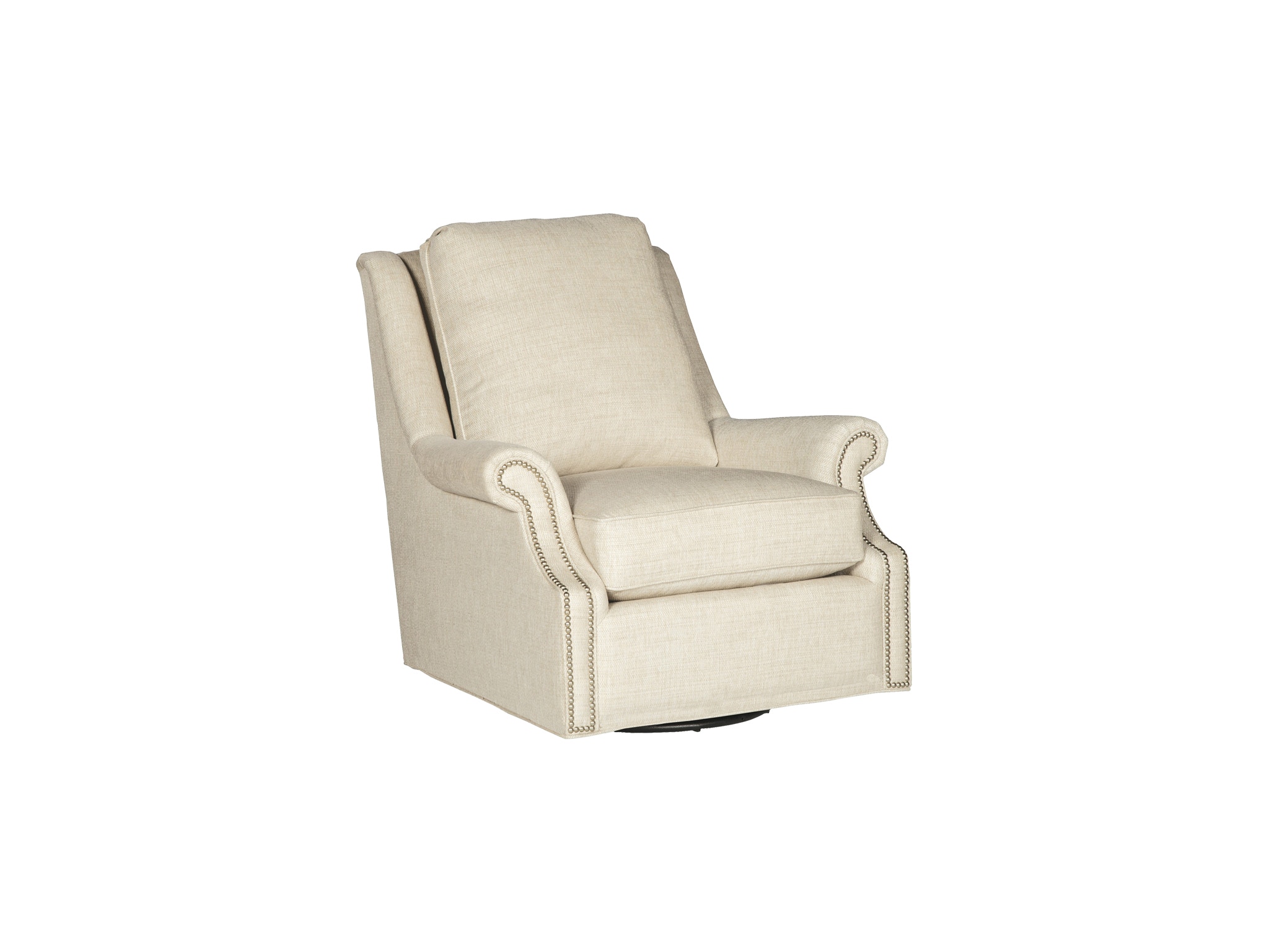 Craftmaster Living Room Swivel Glider Chair 004510SG Hickory