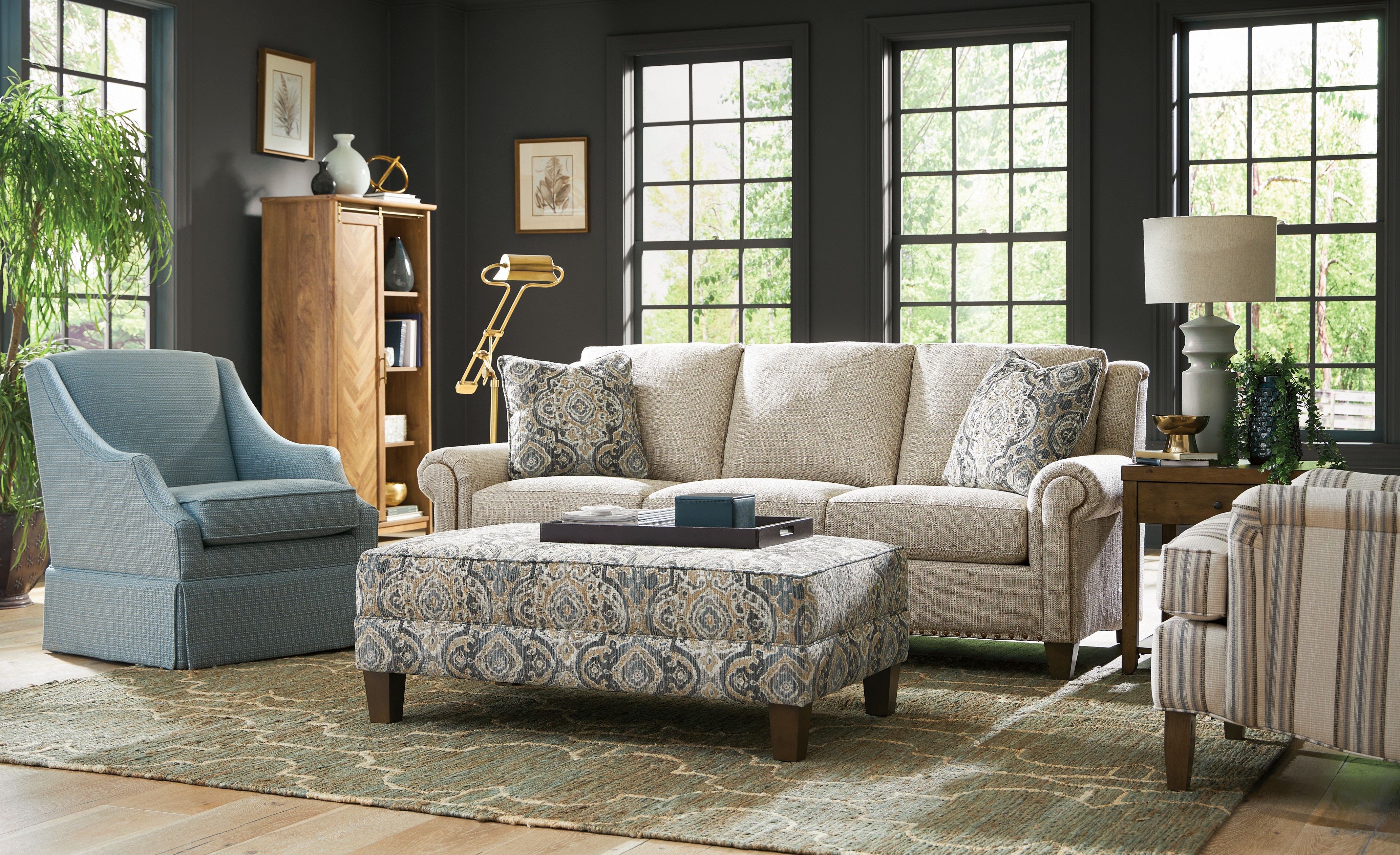 Hickorycraft Living Room Sofa 730950 - Hickorycraft Upholstery ...