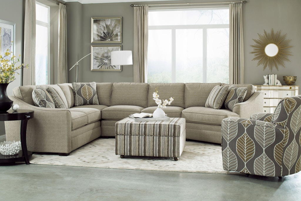 craftmaster living room sectional f9431