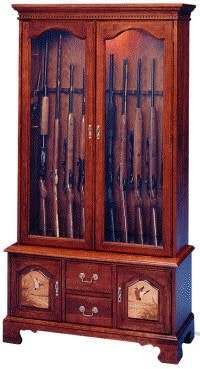 Jasper Cabinet Bar And Game Room Remington 10 Gun Cabinet 693 00