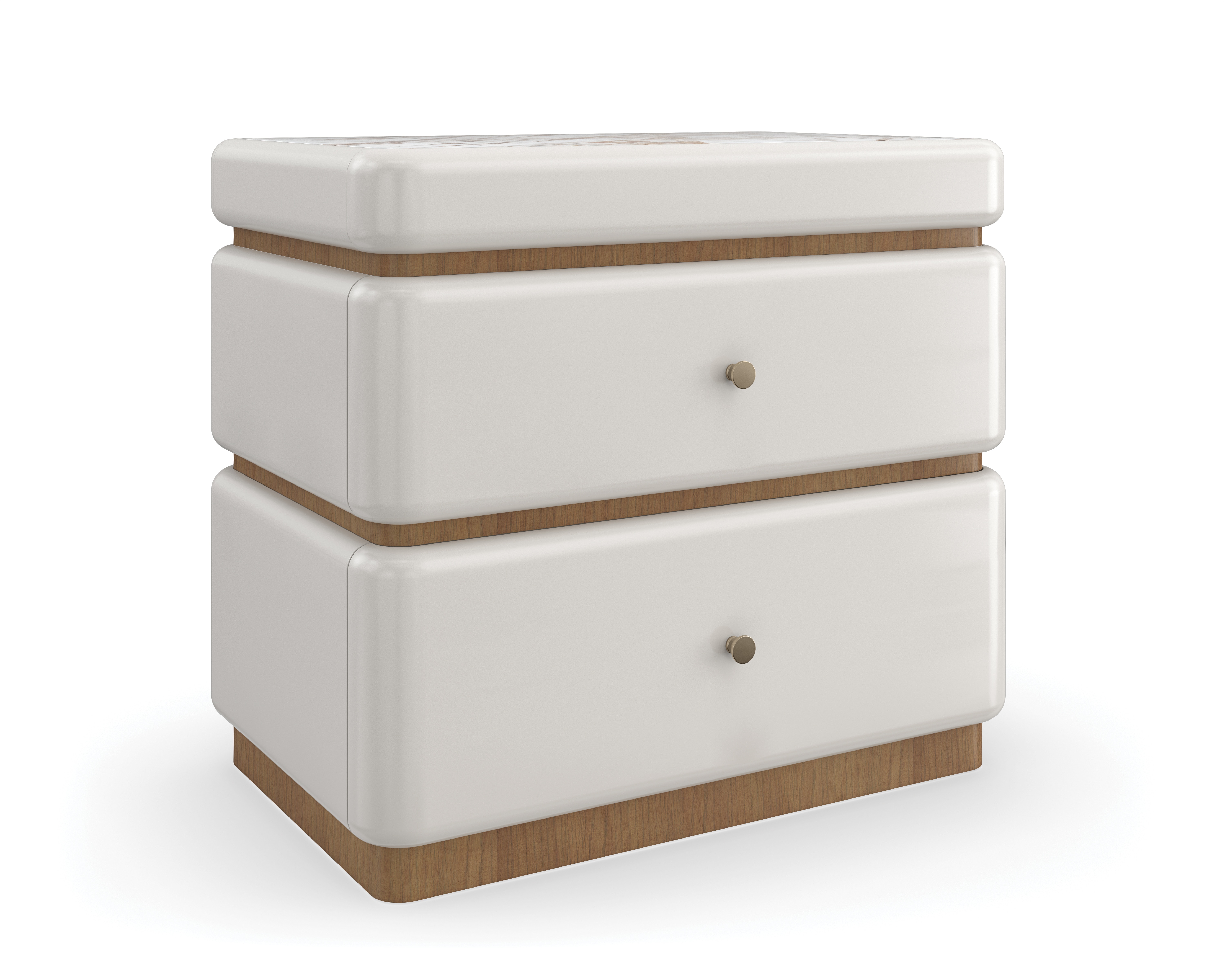 Caracole Modern Bedroom MILOS NIGHTSTAND M153023061 Jarrettsville
