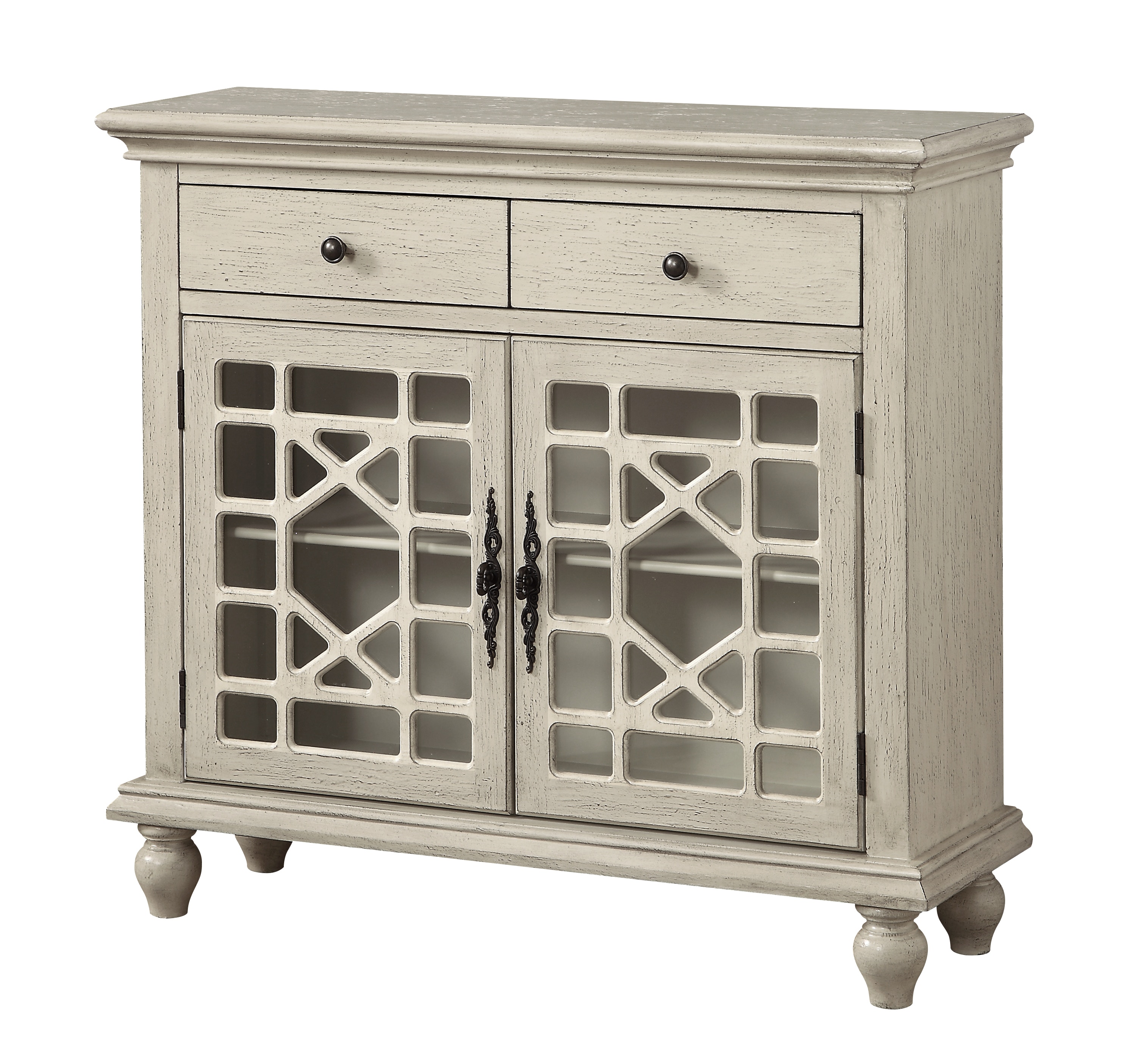 Kathline 2 door store accent cabinet