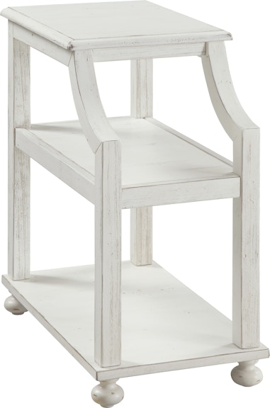 Coast2Coast Home Lilith Chairside Accent Side End Table - White 22510