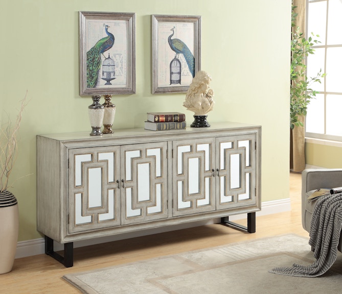 credenza in living room