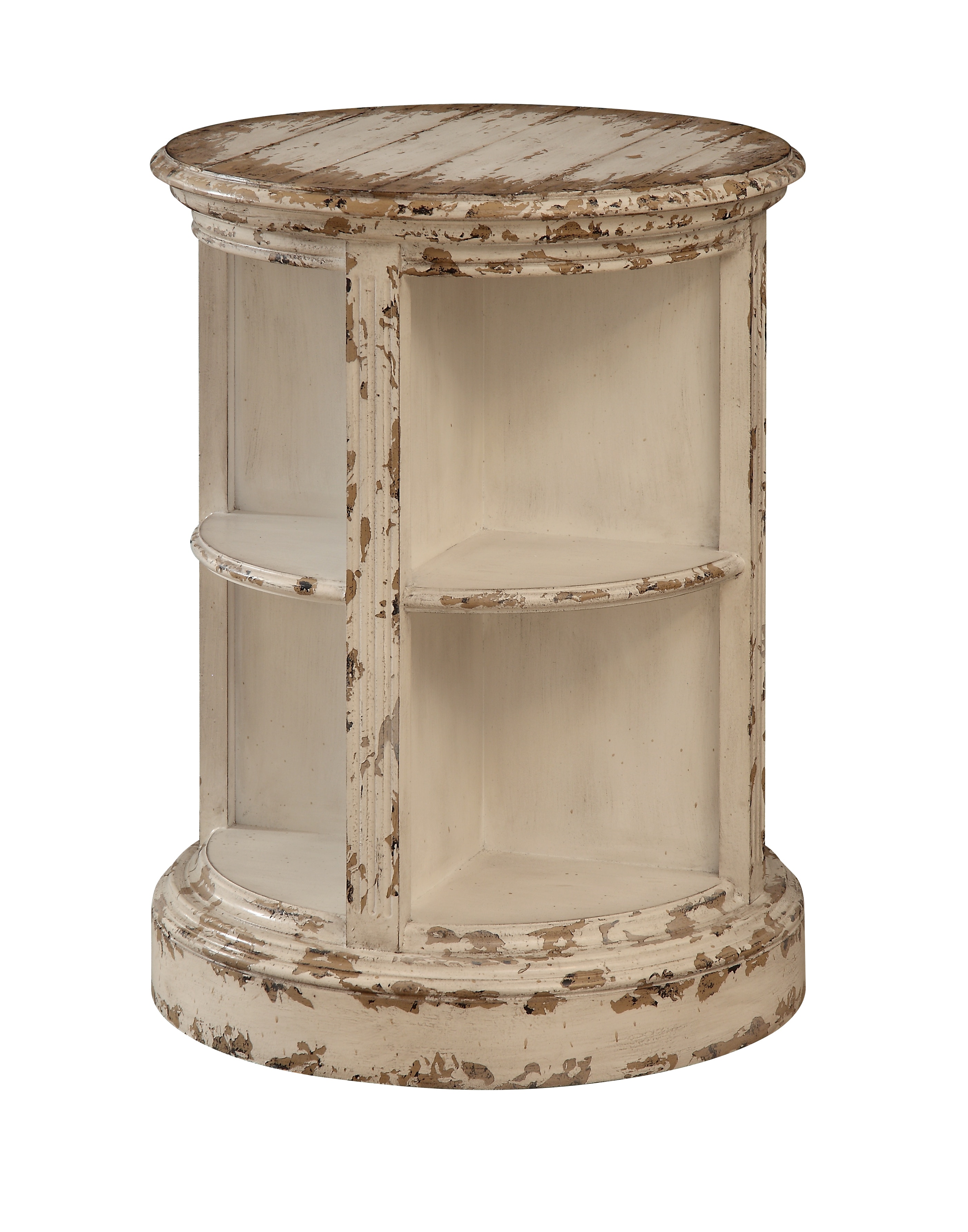 Barrel deals accent table