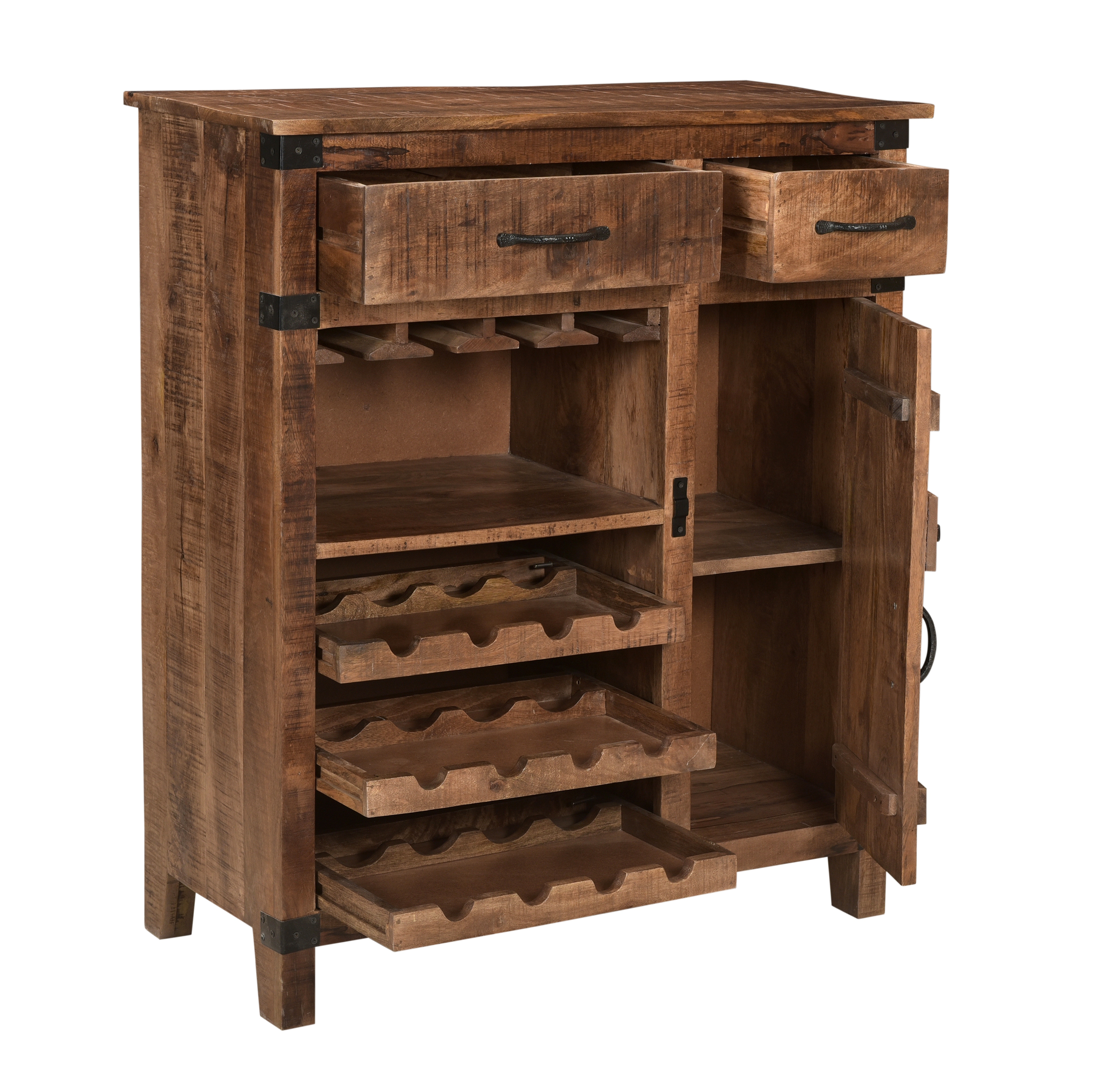 Corsica wine storage locker credenza sale