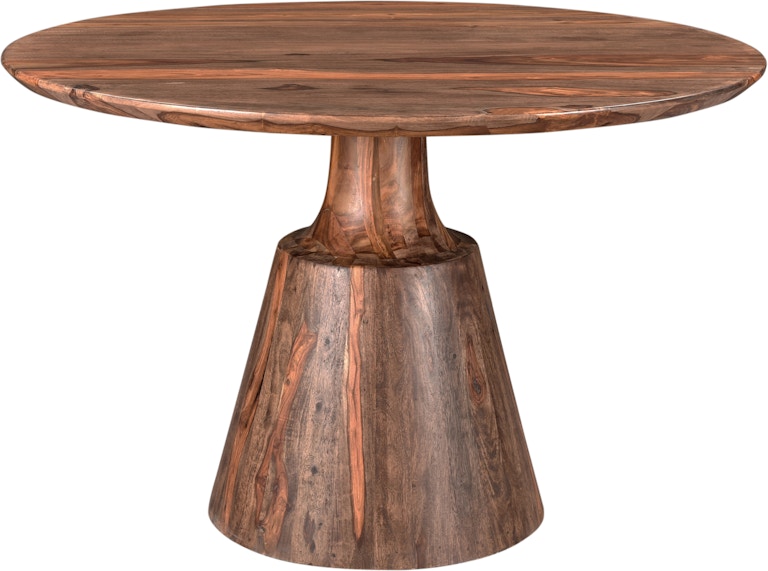 Coast2Coast Home Brownstone Welby Solid Wood Round Dining Table with Pedestal Base 44625