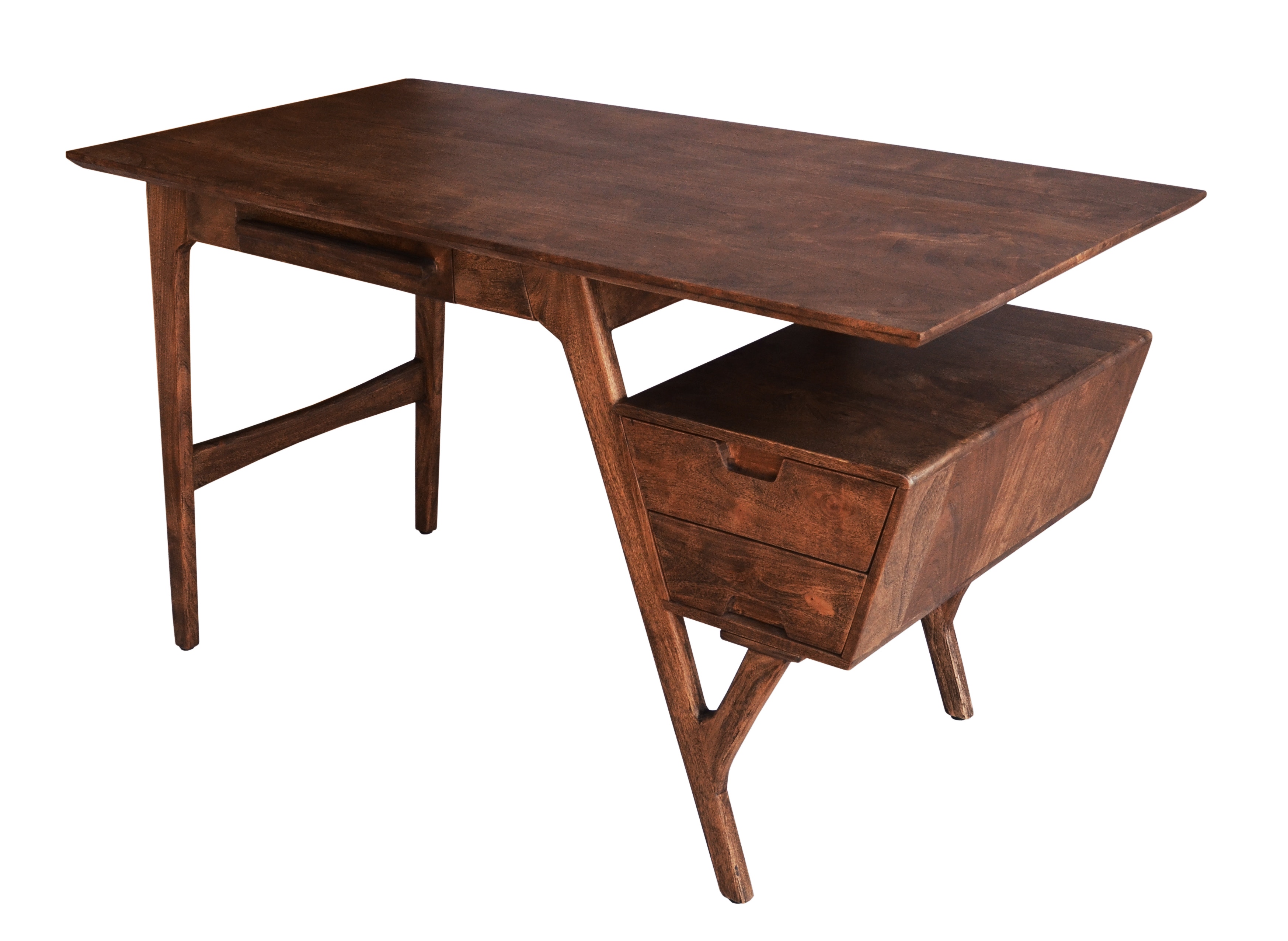 acacia writing desk