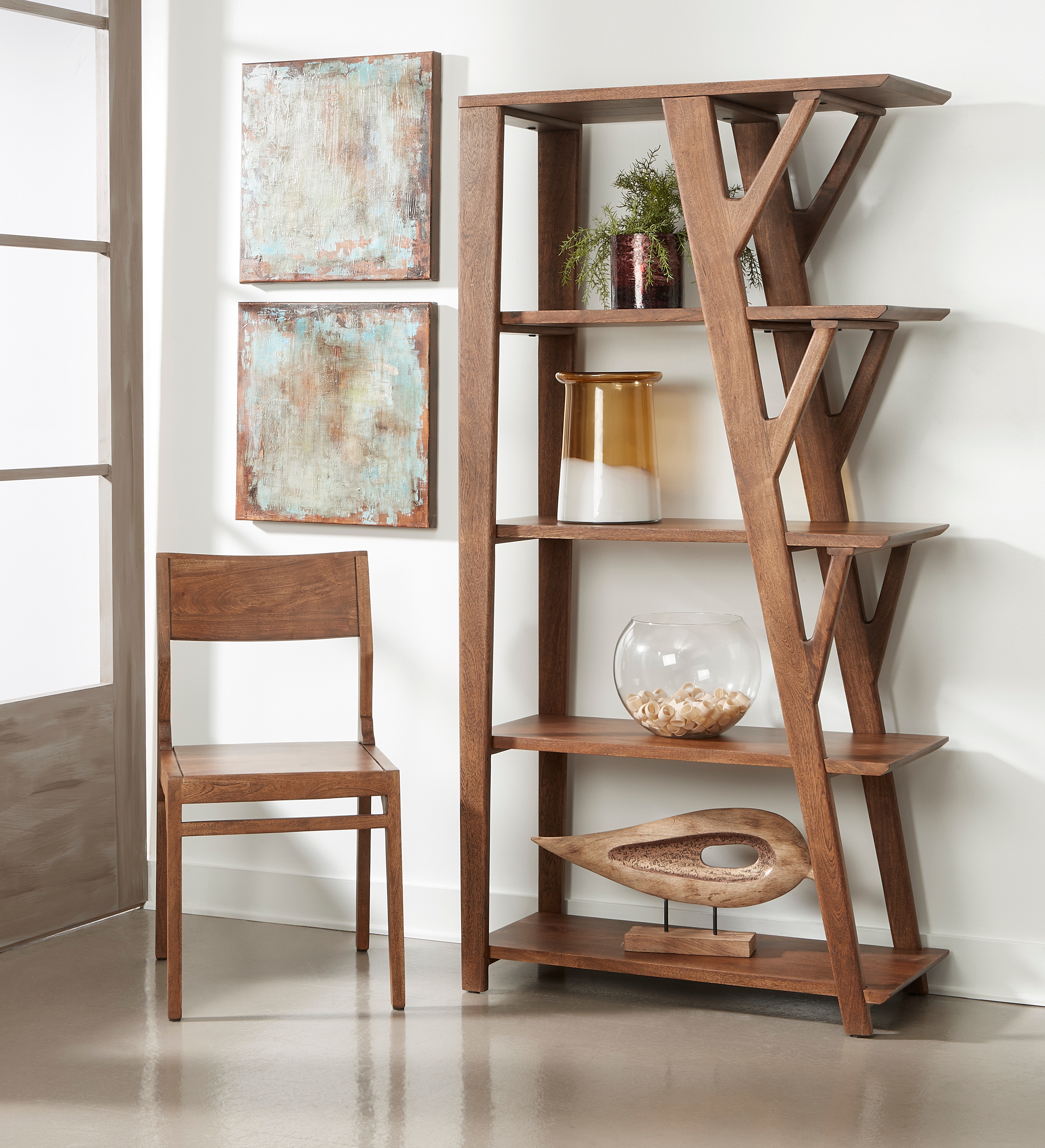 Mid century outlet modern etagere