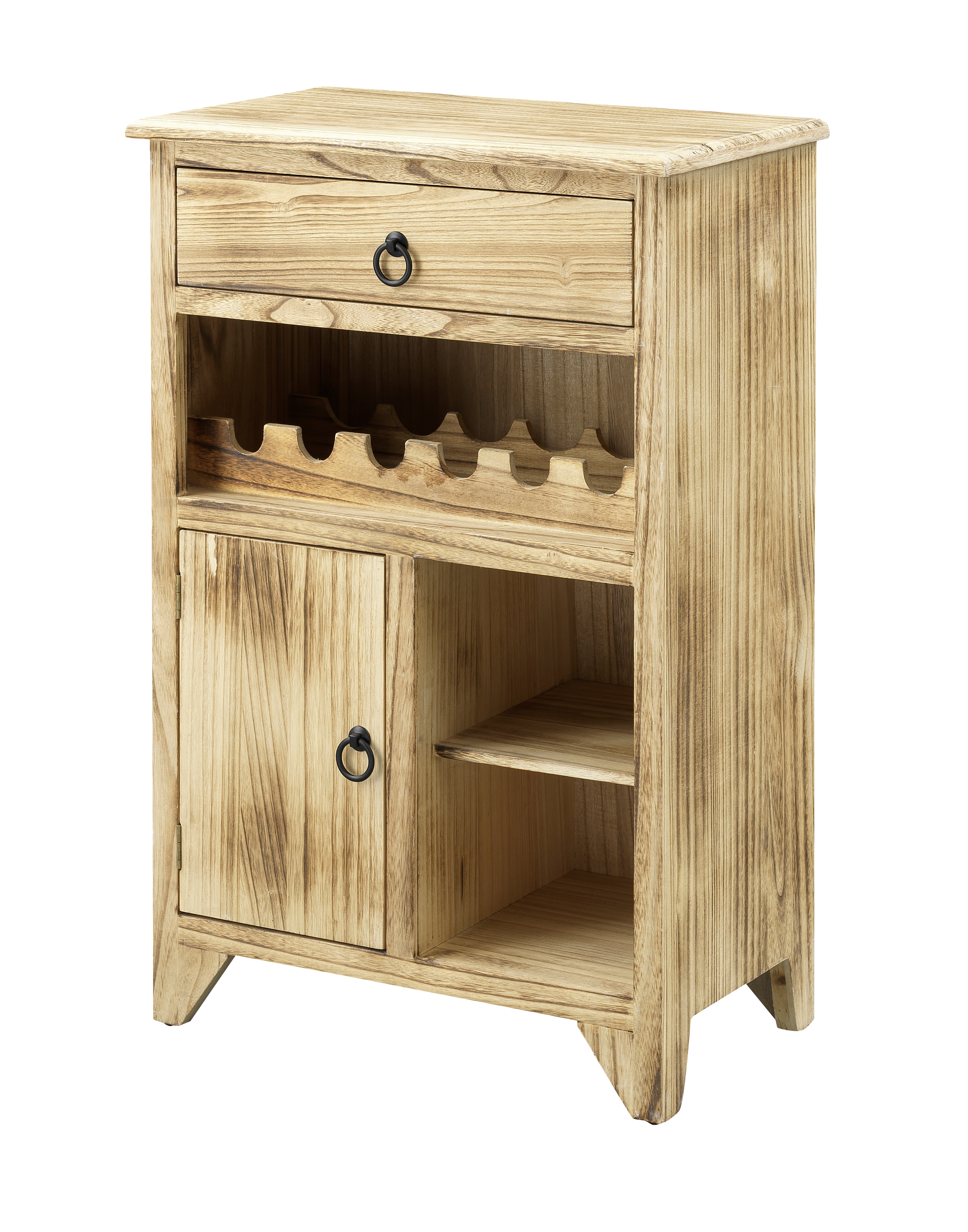 Coast2Coast Home Casual Dining 55619 French Country Style One Drawer One Door Wine Storage