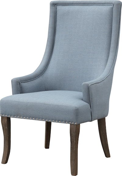 Coast2Coast Home Celestin Blue Upholstered Accent Dining Chair 55651