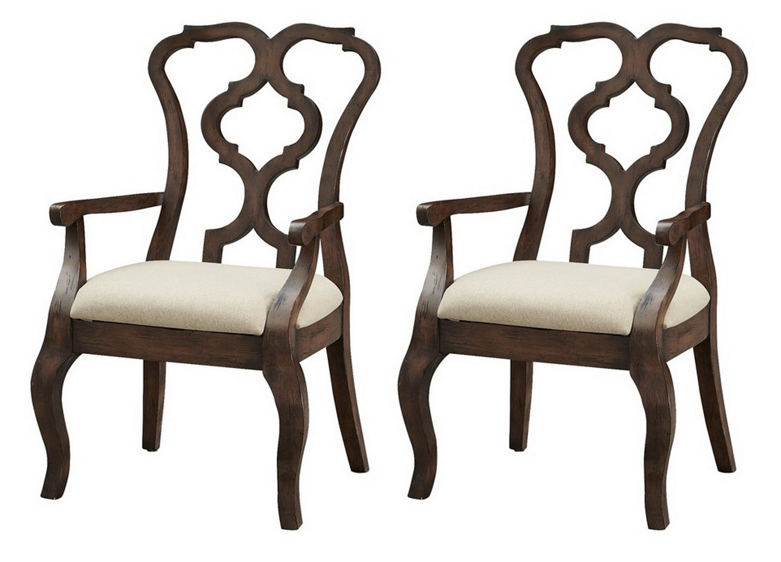 Dining arm chairs discount set of 2