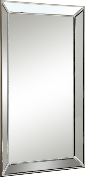 Coast2Coast Home Tae Rectangular Full Length Floor Mirror with Picture Frame Edging - Champagne 78687
