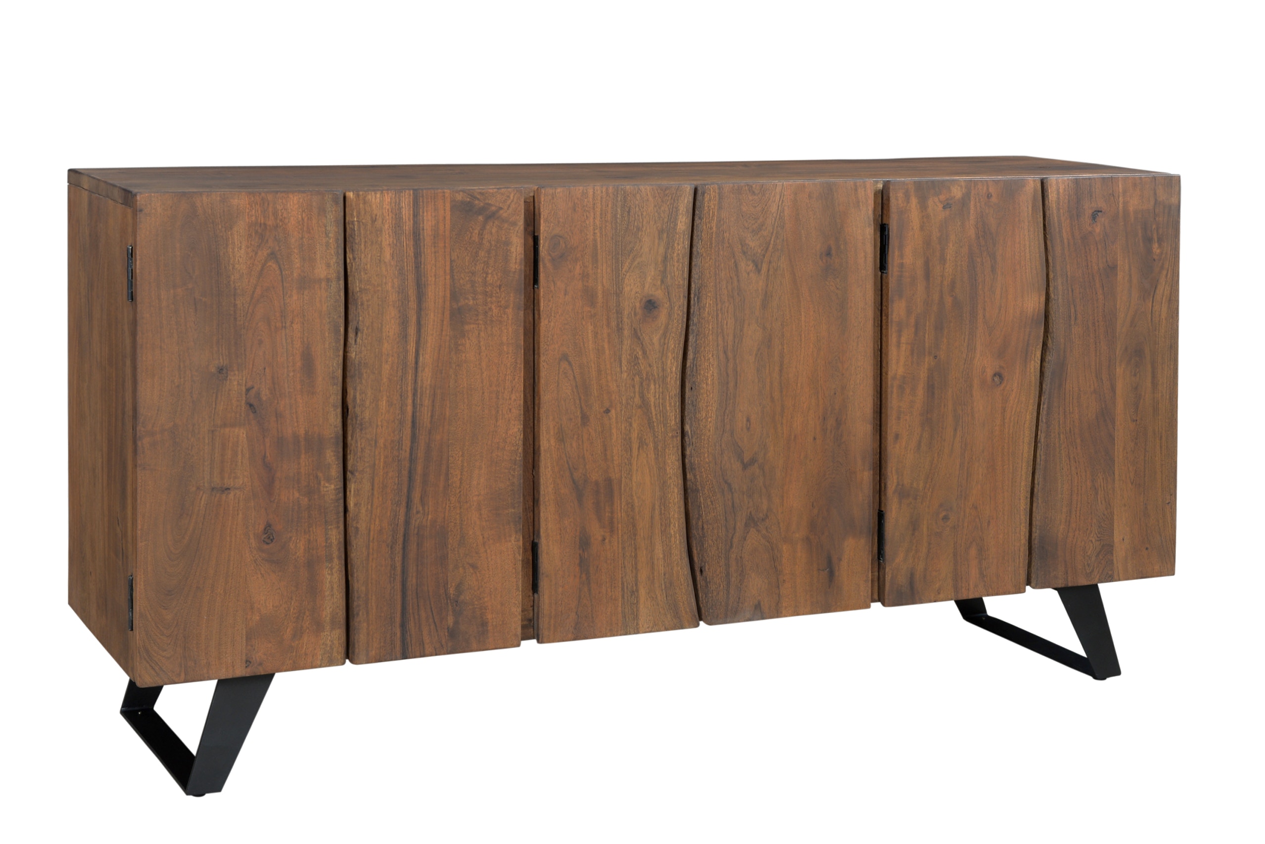 Acacia deals wood credenza