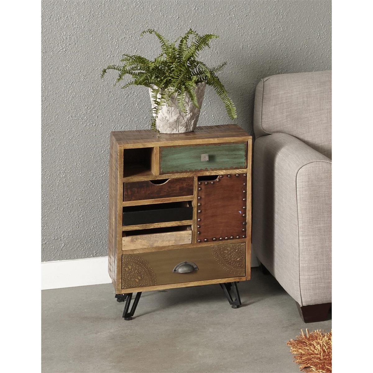 5 drawer end table