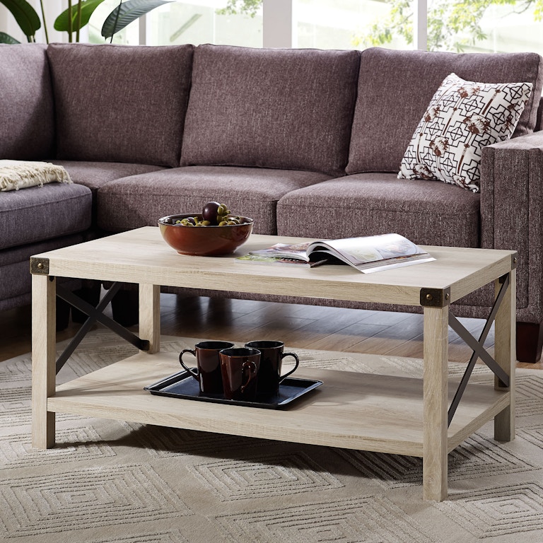 40 Rustic Urban Metal X Coffee Table Wedaf40mxctwo Ft Myers 40 Rustic Urban Metal X Coffee Table Wedaf40mxctwo From Walter E