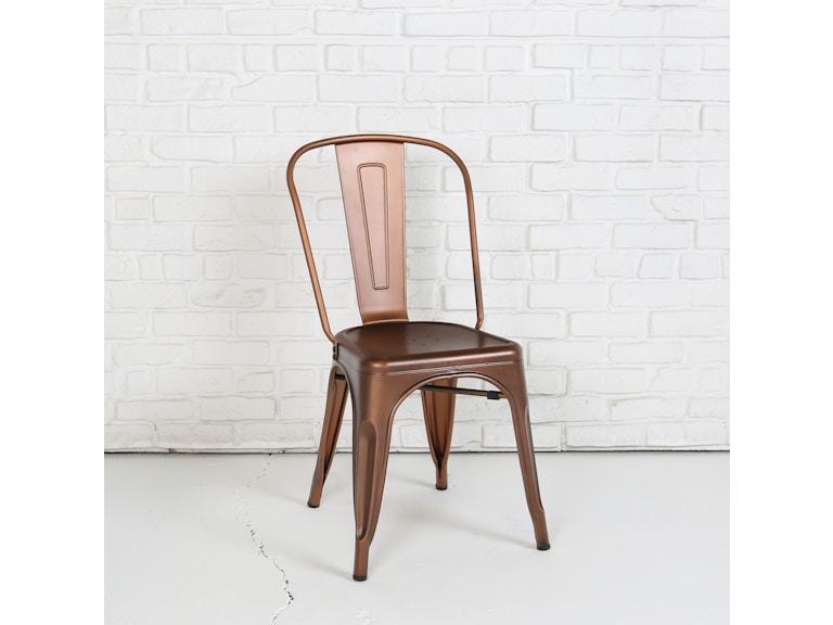 stackable metal cafe bistro
