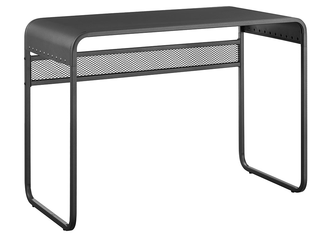 42 Modern Urban Industrial Metal Writing Computer Desk With