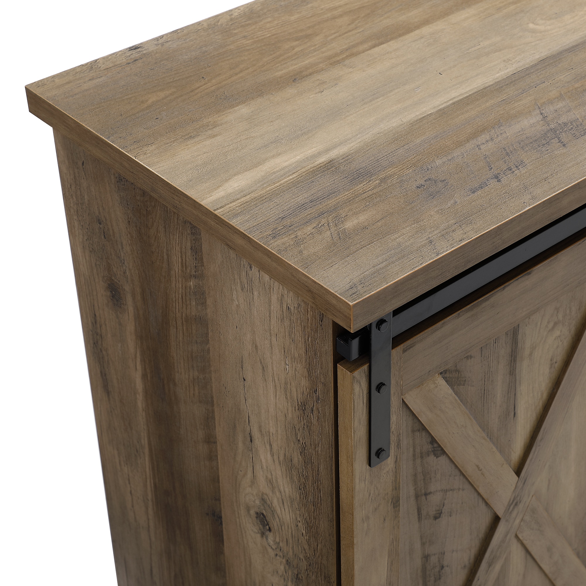 58 Modern Farmhouse Sliding Barn Door Tv Stand Media Console