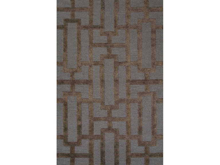 Jaipur Rugs Floor Coverings Hand Tufted Textured Wool Art Silk Blue Brown Area Rug Ct26 Carol