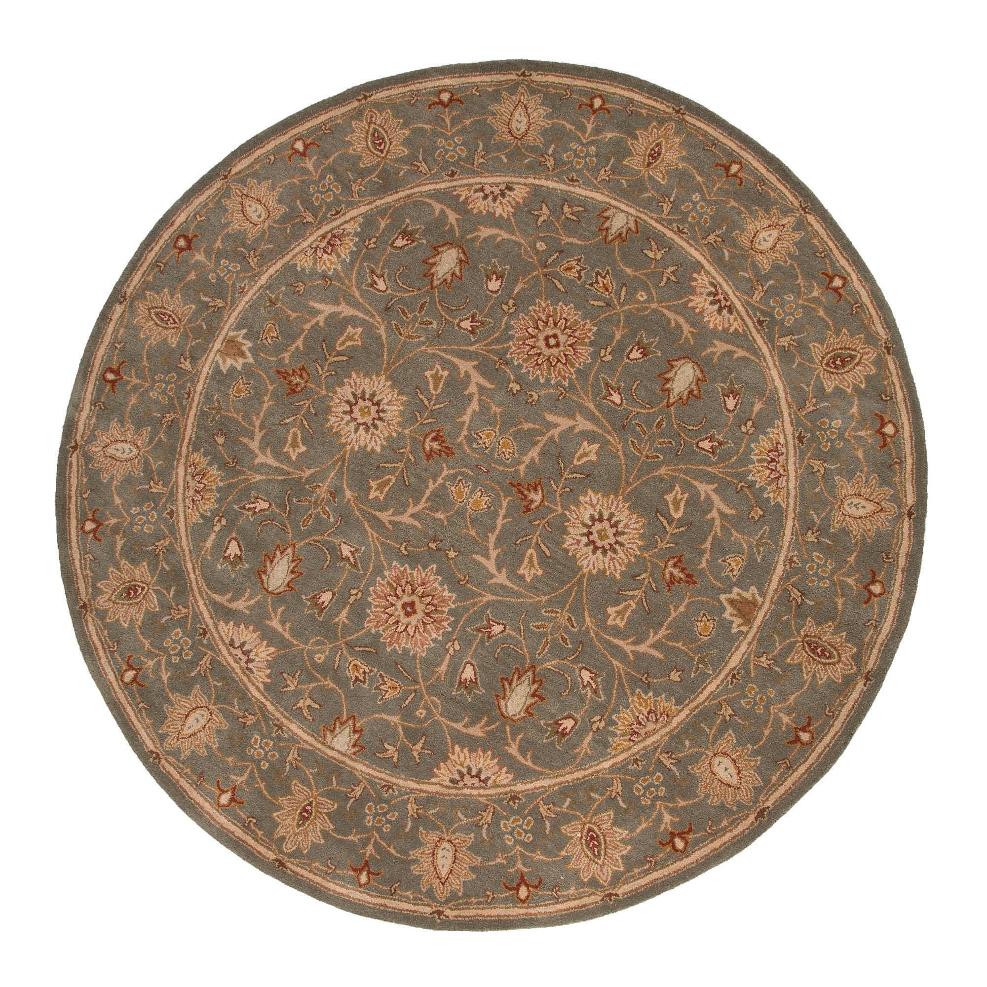 Jaipur Rugs Floor Coverings Hand Tufted Oriental Pattern Wool Green Red Area Rug 8x10 Rug113406