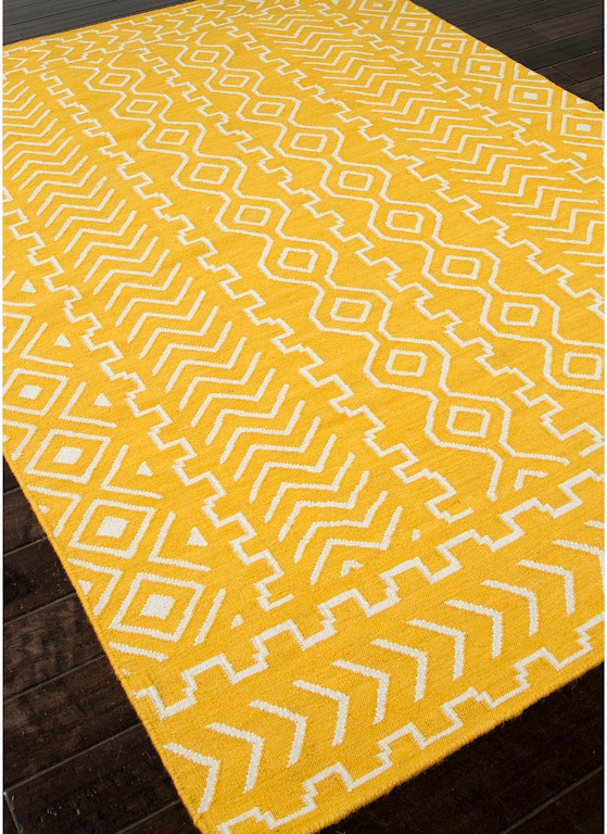 Jaipur Rugs Floor Coverings Flat Weave Tribal Pattern Wool Yellow Jaipur Rugs Flat Weave Tribal Pattern Wool Yellow Ivory Area Rug 8x10